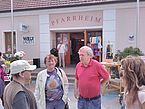 Gebäude des Pfarrheims beim Weltladenfest Lanzenkirchen