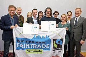 FAIRTRADE-Gemeinde Ernennung Land OÖ